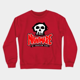 Nightmare at Phantom Cave Roller Coaster Crewneck Sweatshirt